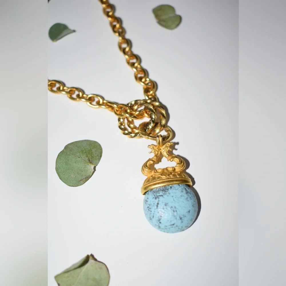Gold Fancy necklace - Picture 1 of 5